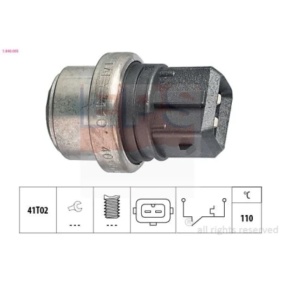 Imagem de EPS 1.840.095 Interruptor de temp., luz avisadora líquido refrigeração Made in Italy OE Equivalent