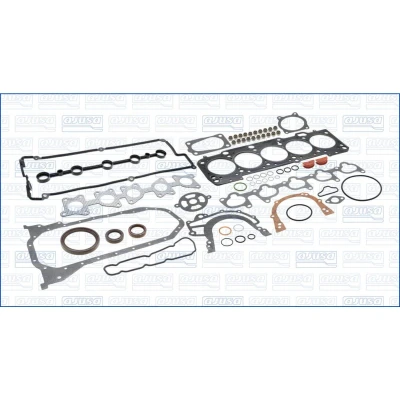 Imagem de AJUSA 50114100 Jogo completo de juntas, motor Com junta da cabeça do motor, retentores haste válvulas FIBERMAX AUDI: A6 C4 Sedan