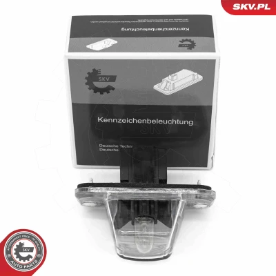 Imagem de Luz de chapa matrícula ESEN SKV 72SKV017
