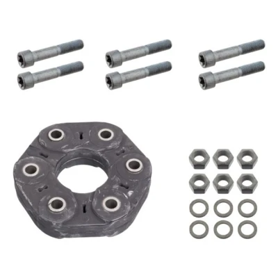 Imagem de FEBI BILSTEIN 104551 Acoplamento do Cardan 150 com parafusos, arruelas planas porcas MERCEDES BENZ: Classe S Sedan