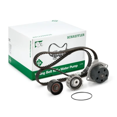 Imagem de INA 530 0225 30 bomba de Água + Kit Correia Distribuição com água ALFA ROMEO: 156 Sportwagon, 147, Sedan, FIAT: Punto II Hatchback