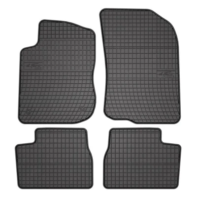 Imagem de FROGUM 0640 Conjunto de tapete chão Borracha à frente e atrás 4 preto medida PEUGEOT: 208 I Hatchback, 2008 Carrinha