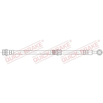 Imagem de QUICK BRAKE 58.849 Mangueira de Travão 435mm com rosca interior