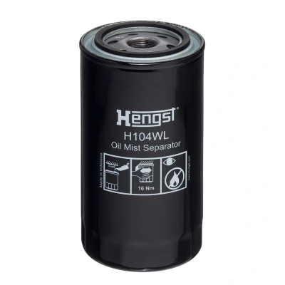 Imagem de HENGST FILTER H104WL Filtro de ar 178 93 aparafusado