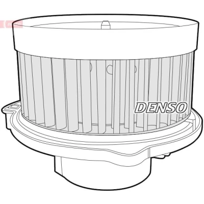 Imagem de DENSO DEA17014 Ventilador do Habitáculo para veículo com volante à esquerda