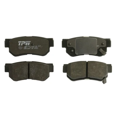 Imagem de TRW COTEC GDB3284 Jogo de pastilhas para travão disco com avisador sonoro desgaste HYUNDAI: Getz, Matrix, Tucson, KIA: Sportage II, Optima / K5