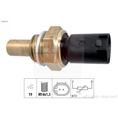 Imagem de EPS 1.830.350 Sensor de Temperatura do Óleo M14x1,5 Made in Italy OE Equivalent MERCEDES BENZ: Classe S Sedan