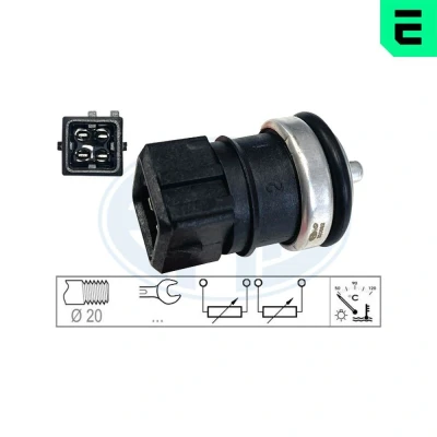 Imagem de ERA 330692 Sensor, temperatura do líquido de refrigeração RENAULT: MASTER 2 Kasten