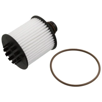 Imagem de FEBI BILSTEIN 104337 Filtro de óleo com retentor Cartucho filtrante FIAT: 500L, Tipo Carrinha, Hatchback, OPEL: Corsa E Hatchback
