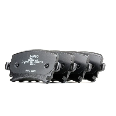 Imagem de VALEO 301752 Jogo de pastilhas para travão disco FIRST Eixo traseiro excl. contacto aviso desgaste com chapa anti ruído AUDI: A3 Sportback