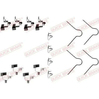 Imagem de QUICK BRAKE 109 1130 Kit de acessórios, pastilhas travão TOYOTA: Celica V Coupe