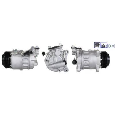 Imagem de LUCAS ACP01255 Compressor PAG 46 YF R134a, R1234yf com juntas BMW: 5 Sedan, Touring