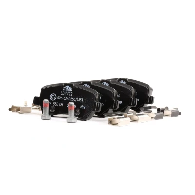 Imagem de ATE Ceramic 13.0470 2722.2 Jogo de pastilhas para travão disco VOLVO: S60 II, V60 I, S80 FORD: S Max Mk1, LAND ROVER: Range Rover Evoque