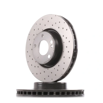 Imagem de BREMBO 09.D527.23 disco de travão 318 30 5 perfurado/ventilado, duas peças revestido alto carbono com parafusos endado, norauto,