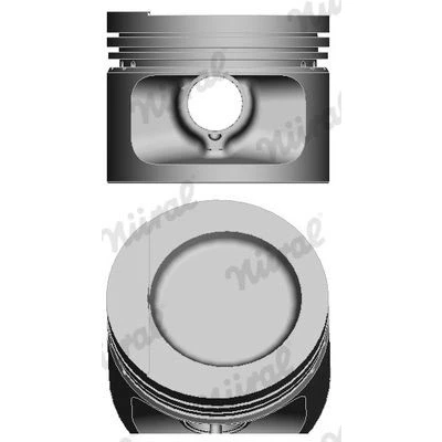Imagem de NÜRAL 87 109407 50 Pistão 81,5 SEAT: Ibiza 2, VOLKSWAGEN: Vento, GOLF 3