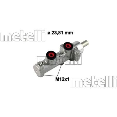 Imagem de METELLI 05 0600 Bomba Central Dos Travões 23,81 Alumínio para veículos com volante à direita VOLKSWAGEN: Golf 4, AUDI: A3 Hatchback