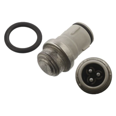 Imagem de FEBI BILSTEIN 37608 Sensor da Temperatura do Líquido de Refrigeração cinzento com retentor AUDI: 80 B4 Sedan, A6 C4 Avant, B3