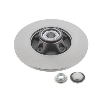 Imagem de MAPCO 15340 Disco de travão Eixo traseiro 268 12 4 cheio com o rolamento da roda, anel sensor do ABS CITROËN: C4 I Grand Picasso