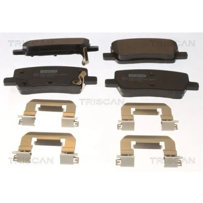 Imagem de TRISCAN 8110 81001 Jogo de pastilhas para travão disco TESLA: Model S, X