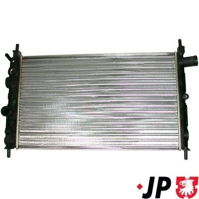 Imagem de JP GROUP 1214200100 Radiador, arrefecimento do motor Alumínio, Plástico para veículos sem ar condicionado 522 322 32 Caixa de velocidades manual