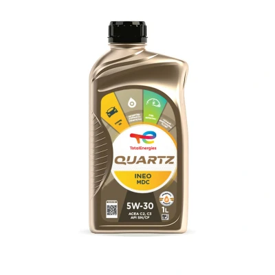 Imagem de Total Quartz INEO MDC 5W 30 1l Óleo do motor 2199607 MERCEDES BENZ: Classe A, C Sedan, T modell, OPEL: Corsa Hatchback