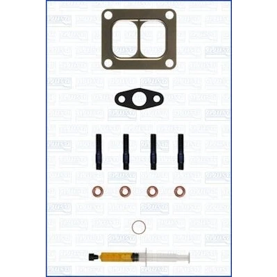 Imagem de AJUSA JTC11284 Kit de montagem, turbocompressor with studs, syringe oil com juntas instruções montagem