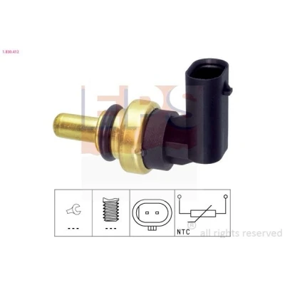 Imagem de EPS 1.830.412 Sensor da Temperatura do Líquido de Refrigeração