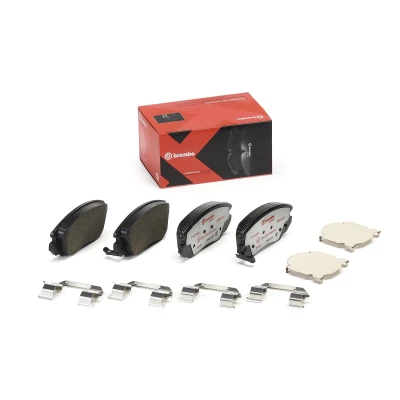 Imagem de BREMBO P 59 054X Jogo de pastilhas para travão disco com avisador sonoro desgaste chapa anti ruído acessórios