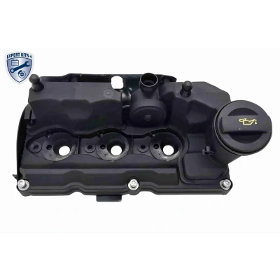 Imagem de VAICO V10 6514 tampa de Válvulas com junta da válvula purga, parafusos, fecho SEAT: Ibiza 4 Sportcoupe