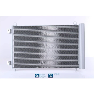 Imagem de NISSENS 94837 Condensador com secador Alumínio 600 R 134a PEUGEOT: 206 Hatchback