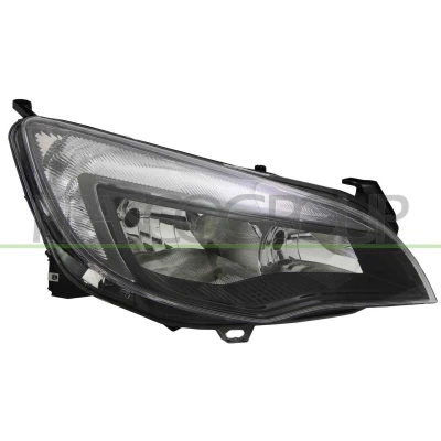 Imagem de PRASCO OP4164913 Farol Principal à direita H7/H7 preto com motor de regulação do alcance dos faróis OPEL: Astra J Sports Tourer, Hatchback