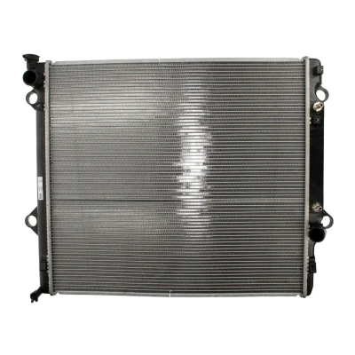 Imagem de NISSENS 646806 Radiador, arrefecimento do motor Alumínio 650 596 32 Aletas de refrigeração soldadas