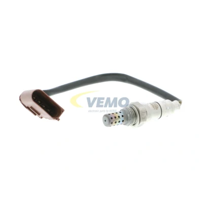 Imagem de VEMO Original Quality V10 76 0069 Sonda lambda para o catalisador M18 x 1,5 de diagnóstico, Rosca pré lubrificada castanho 4 em forma D