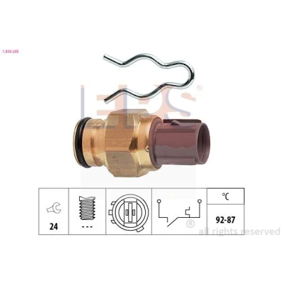 Imagem de EPS 1.850.285 Interruptor de temperatura, ventilador do radiador Made in Italy OE Equivalent