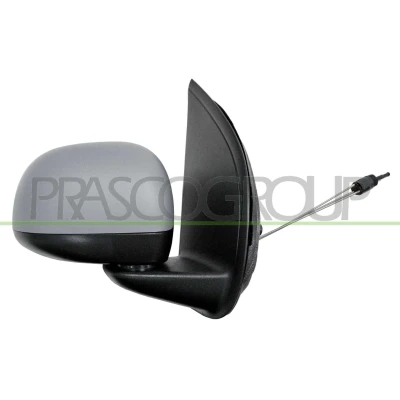Imagem de Espelho retrovisor Prasco FT1247013 com cabo à direita subcapa convexo FIAT: Panda III Hatchback