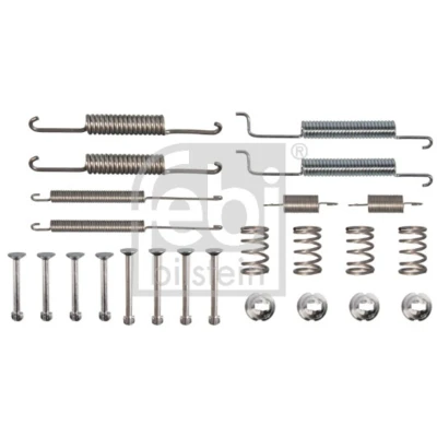 Imagem de FEBI BILSTEIN 182282 Kit de acessórios, maxilas do travão Eixo traseiro VOLKSWAGEN: GOLF 2, 1 Cabriolet, Polo III Classic, AUDI: A2, 80 B2