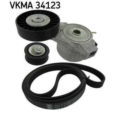 Imagem de SKF VKMA 34123 Jogo de correias trapezoidais estriadas