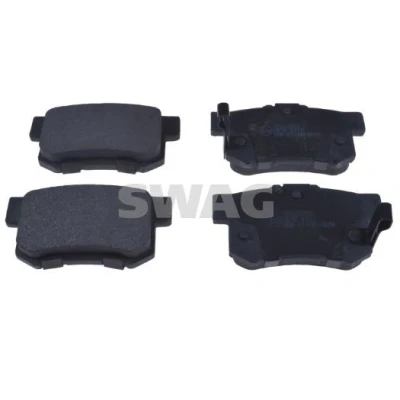 Imagem de SWAG 70 91 6873 Jogo de pastilhas para travão disco Eixo traseiro com avisador sonoro desgaste HONDA: CIVIC 7 Hatchback, 6 Fastback