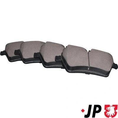 Imagem de JP GROUP 6063600310 Jogo de pastilhas para travão disco Eixo dianteiro excl. contacto aviso desgaste MINI: Hatchback, Clubman, Countryman