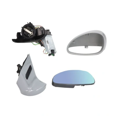 Imagem de Espelho retrovisor Alkar 6139855 esquerda com subcapa elétrico aquecível, tom azul, convexo CITROËN: C4 I Hatchback