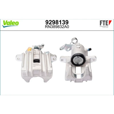 Imagem de FTE 9298139 Pinça de travão cinzento Alumínio Eixo traseiro esquerdo sem suporte VOLKSWAGEN: Golf 4, 4 Cabrio, AUDI: A3 Hatchback, TT Coupe