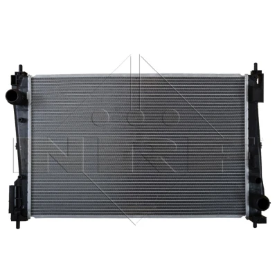 Imagem de NRF EASY FIT 53455 Radiador, arrefecimento do motor Alumínio 620 398 26 com retentor Aletas de refrigeração soldadas OPEL: Corsa D Hatchback