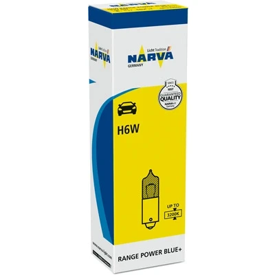 Imagem de NARVA 681633000 Lâmpada 12V 6W H6W VOLKSWAGEN: Golf 5, 4, Bora Sedan, BMW: 5 3 Touring, AUDI: A4 B6 Avant, Sedan