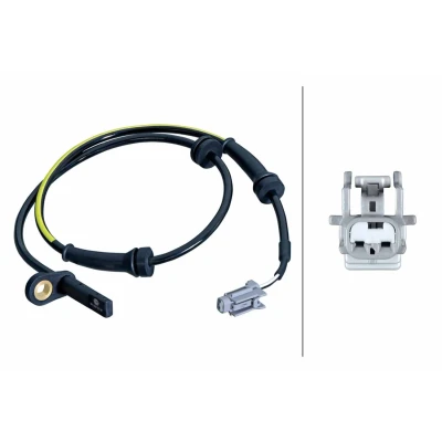 Imagem de HELLA 6PU 358 217 971 Sensor de ABS Eixo dianteiro Hall 2pólos 698mm