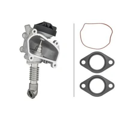 Imagem de HELLA 6NU 014 864 641 Válvula EGR pneumático com juntas MERCEDES BENZ: Sprinter 4 T Camião de plataforma/Chassis