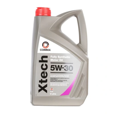 Imagem de Comma Xtech 5W 30 5l Óleo do motor XTC5L FORD: FIESTA 6, Focus 2, 2 Kombi, TOYOTA: Corolla IX Hatchback, Auris Yaris I Hatchback