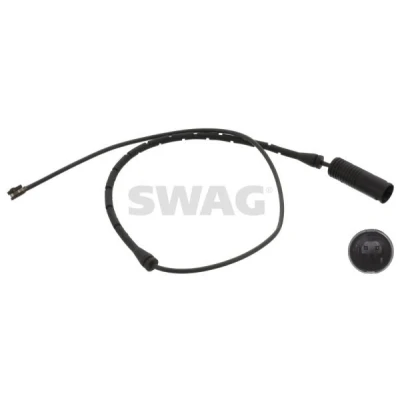 Imagem de SWAG 99 90 6860 Sensor de Desgaste Pastilha Freio Eixo dianteiro, lado esquerdo, direito BMW: 3 Sedan, Coupe, Touring
