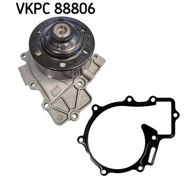 Imagem de SKF VKPC 88806 Bomba de água com juntas comutável comandado por vácuo Chapa aço para accionamento da correia trapezoidal estriada