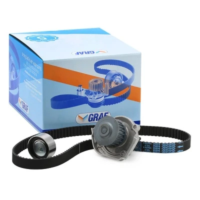 Imagem de GRAF KP1030 2 Bomba de Água + Kit correia Distribuição 129 22mm para accionamento da dentada FIAT: Punto II Hatchback, Doblo I Cargo