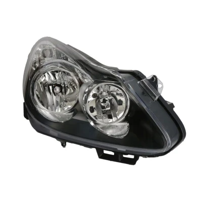 Imagem de TYC 20 1195 15 2 Farol Principal à direita H7, H1 para circulação pela sem motor elétrico OPEL: Corsa D Hatchback